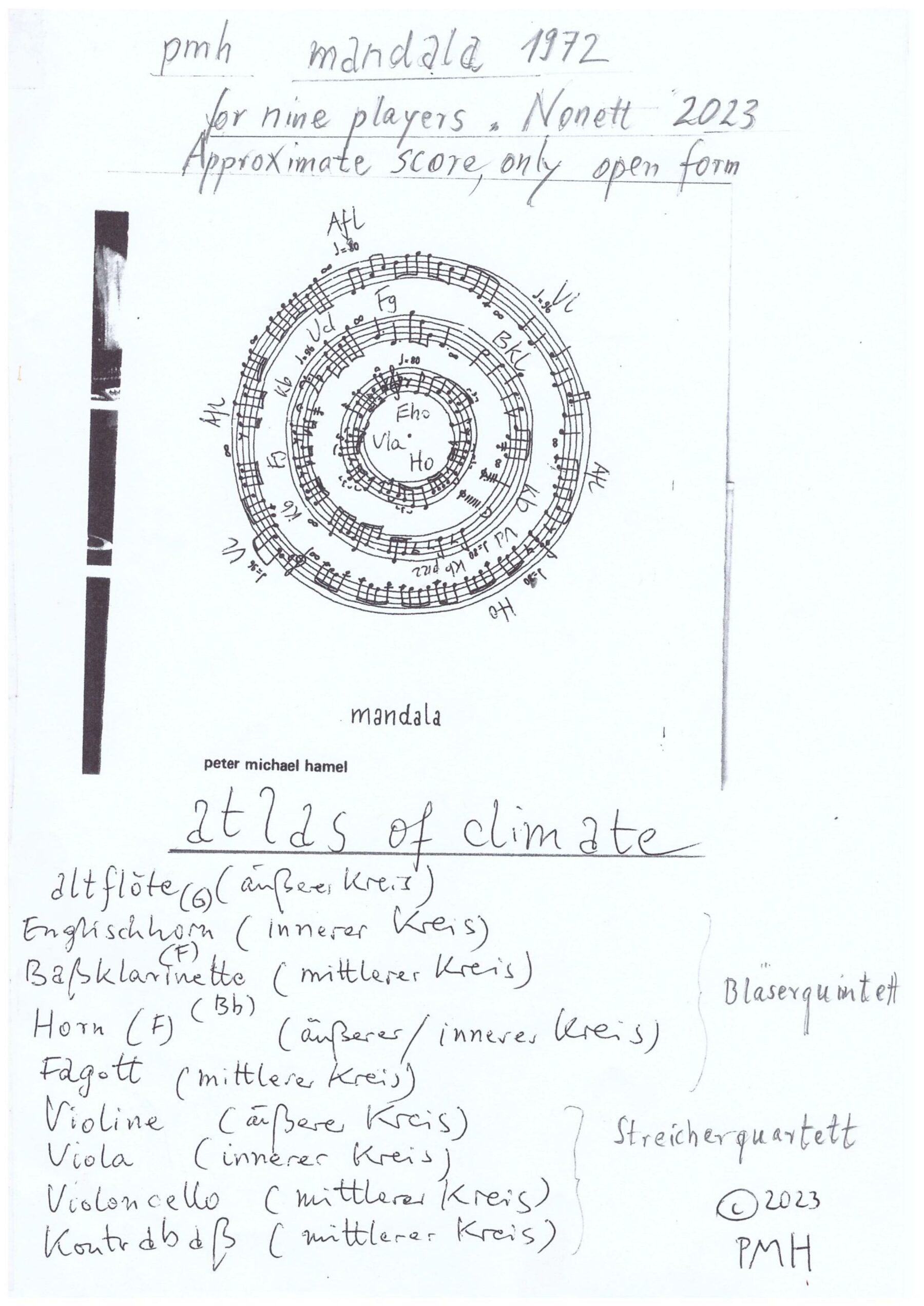 Peter Michael Hamel - Atlas of Climate 0